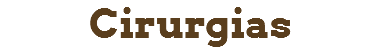 Cirurgias